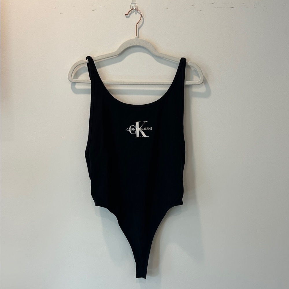 Calvin Klein Open Back Bodysuit